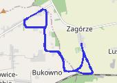 Trasa z dnia 2023-04-14 20:46 - mapa trasy gps - bieganie