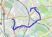 Trasa z dnia 2023-04-18 16:17 - mapa trasy gps - rower górski