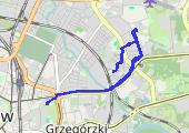 Trasa z dnia 2023-04-14 16:07 - mapa trasy gps - rower górski
