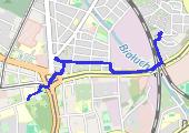 Trasa z dnia 2023-04-12 15:06 - mapa trasy gps - rower górski
