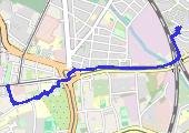 Trasa z dnia 2023-04-07 08:16 - mapa trasy gps - rower górski