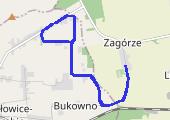 Trasa z dnia 2023-04-20 17:13 - mapa trasy gps - bieganie