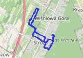 Trasa z dnia 2023-04-25 13:02 - mapa trasy gps - bieganie