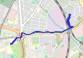 Trasa z dnia 2023-04-26 08:07 - mapa trasy gps - rower górski