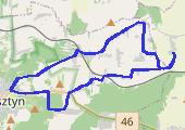 Trasa z dnia 2023-05-03 12:20 - mapa trasy gps - bieganie