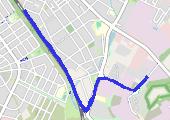 Trasa z dnia 2023-05-03 18:54 - mapa trasy gps - bieganie