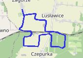 Trasa z dnia 2023-05-05 17:00 - mapa trasy gps - bieganie