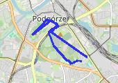 Trasa z dnia 2023-05-06 19:15 - mapa trasy gps - bieganie