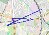 Trasa z dnia 2023-05-05 08:06 - mapa trasy gps - rower górski