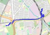 Trasa z dnia 2023-04-28 16:04 - mapa trasy gps - rower górski