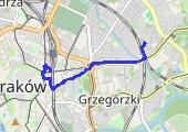 Trasa z dnia 2023-04-26 16:00 - mapa trasy gps - rower górski