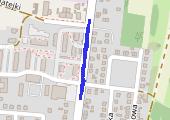 Trasa z dnia 2023-05-09 06:17 - mapa trasy gps - rower miejski