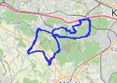 Trasa z dnia 2023-04-30 15:07 - mapa trasy gps - rower górski