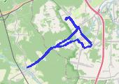 Trasa z dnia 2023-05-21 11:18 - mapa trasy gps - rower szosowy