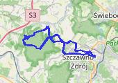 Trasa z dnia 2023-05-22 20:01 - mapa trasy gps - rower górski