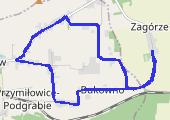Trasa z dnia 2023-05-24 19:05 - mapa trasy gps - bieganie