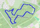 1 - mapa trasy gps - bieganie