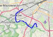 Trasa m 22-05-2023 - mapa trasy gps - rower szosowy