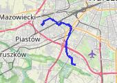 Trasa 21-05-2023 - mapa trasy gps - rower szosowy
