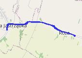 Trasa z dnia 2023-06-03 16:57 - mapa trasy gps - rower trekkingowy