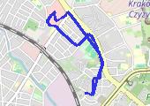 Trasa z dnia 2023-06-03 16:28 - mapa trasy gps - rower górski