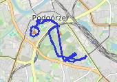 Trasa z dnia 2023-06-08 18:55 - mapa trasy gps - bieganie
