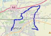 Trasa z dnia 2023-06-20 08:50 - mapa trasy gps - rower trekkingowy