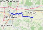 Trasa z dnia 2023-06-20 09:49 - mapa trasy gps - rower trekkingowy