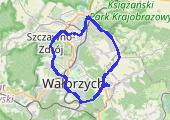 Trasa z dnia 2023-06-24 17:33 - mapa trasy gps - rower górski