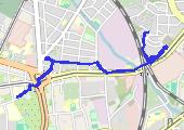 Trasa z dnia 2023-06-21 15:30 - mapa trasy gps - rower górski