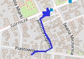Trasa z dnia 2013-08-24 19:40 - mapa trasy gps - spacer