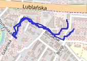 Trasa z dnia 2023-07-13 12:51 - mapa trasy gps - marsz