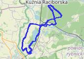 Trasa z dnia 2023-07-19 20:35 - mapa trasy gps - rower trekkingowy
