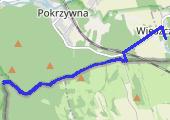 Budowa nowego szlaku w Górach Opawskich: Wieszczyna - Przełęcz pod Zamkową Górą - mapa trasy gps - marsz