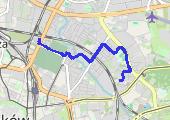 Trasa z dnia 2023-07-29 22:32 - mapa trasy gps - rower górski