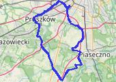 ZŁOTOKŁOS 25-08-2023 - mapa trasy gps - rower szosowy