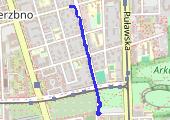 Spacer 05.01.2022 - mapa trasy gps - spacer