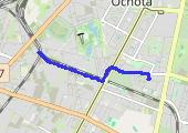 Spacer 04.02.2022 - mapa trasy gps - spacer