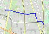 Spacer 27.02.2022 - mapa trasy gps - spacer