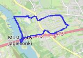 Spacer 24.05.2022 - mapa trasy gps - spacer