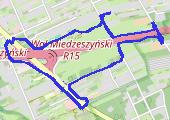 Spacer 29.05.2022 - mapa trasy gps - spacer