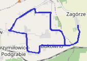 Trasa z dnia 2023-09-06 21:27 - mapa trasy gps - bieganie