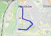 Rower - mapa trasy gps - rower górski