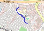 Trasa z dnia 2023-09-13 10:58 - mapa trasy gps - marsz