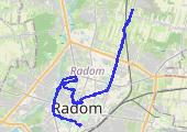 Afternoon_Ride - mapa trasy gps - rower szosowy