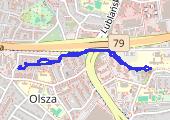 Trasa z dnia 2023-09-24 16:12 - mapa trasy gps - spacer