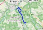 Trasa z dnia 2013-08-25 12:50 - mapa trasy gps - bieganie
