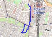 Trasa z dnia 2023-10-22 21:50 - mapa trasy gps - marsz