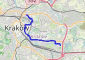Trasa z dnia 2023-10-31 12:53 - mapa trasy gps - rower trekkingowy