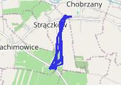 Trasa z dnia 2023-10-16 19:58 - mapa trasy gps - rower trekkingowy
